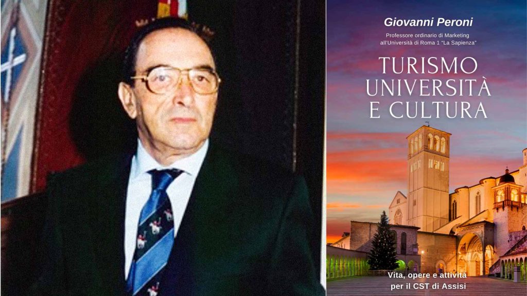 Il Professore Giovanni Peroni ed il suo ultimo libro: Turismo, Università e Cultura.